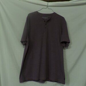 Lucky Brand Purple Henley Men’s Shirt = Size XL
